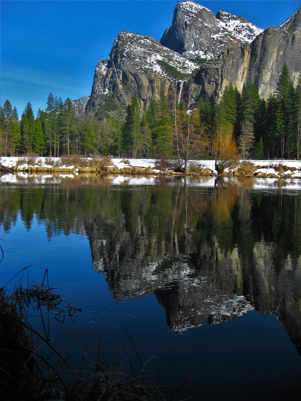 Image - yosemite river surface of the river