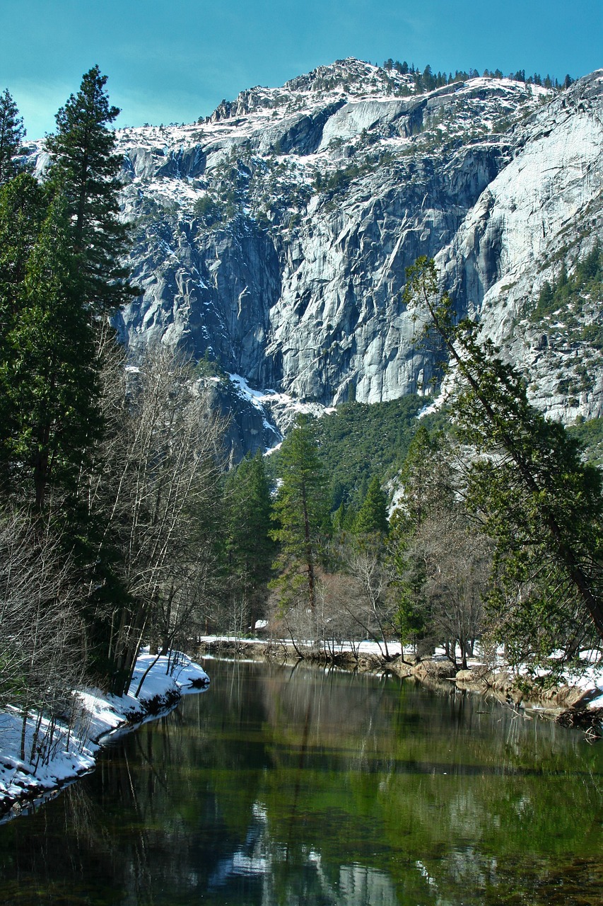 Image - yosemite snow snowmelt water