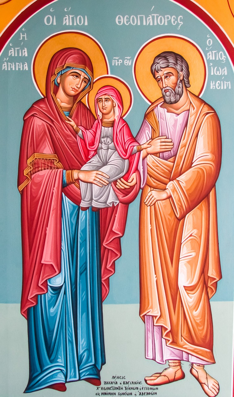 Image - joachim and anna saints painting