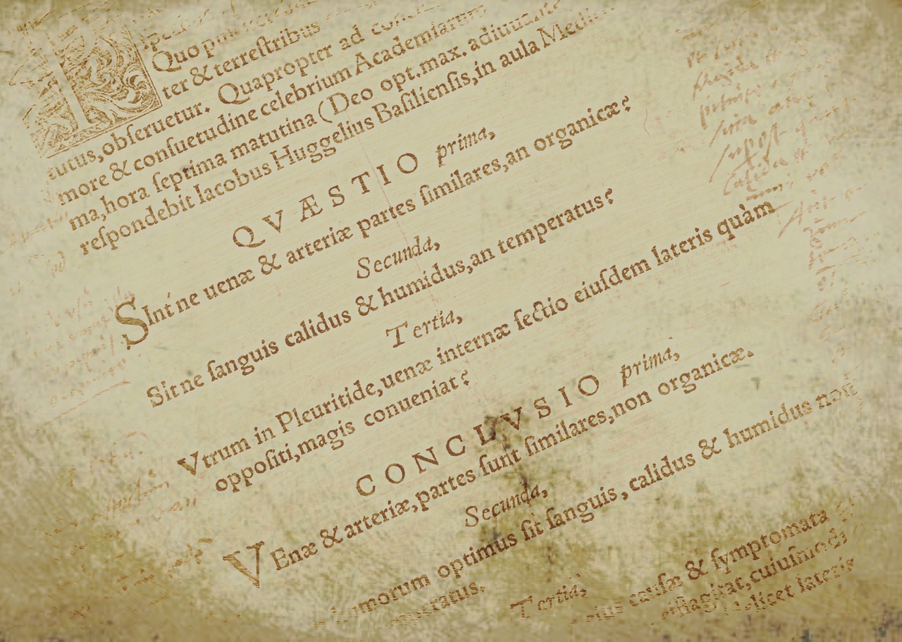 Image - background old old fashioned latin