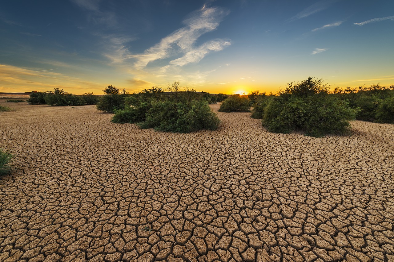 Image - drought dehydrated clay floor earth