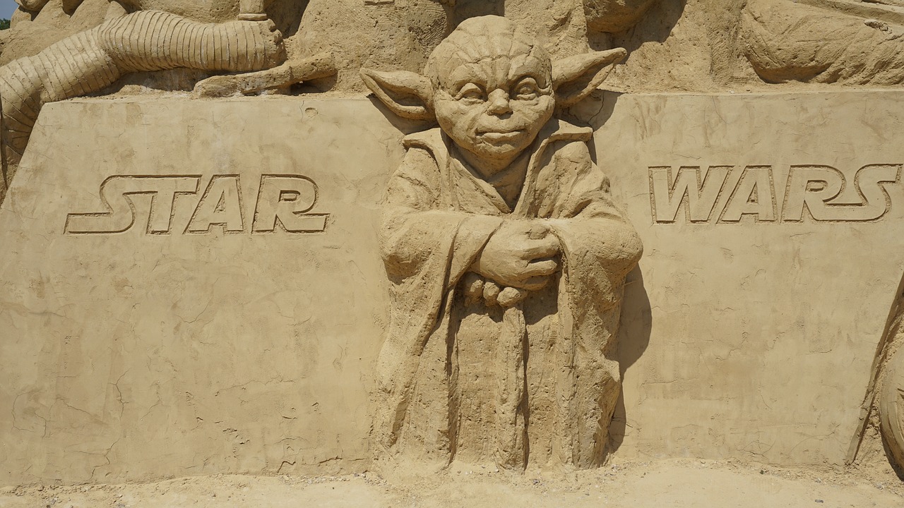 Image - yoda star wars sand figure