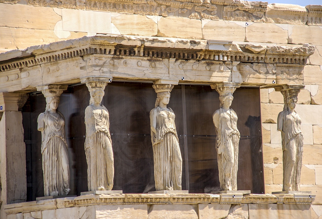 Image - acropolis athens caryatids