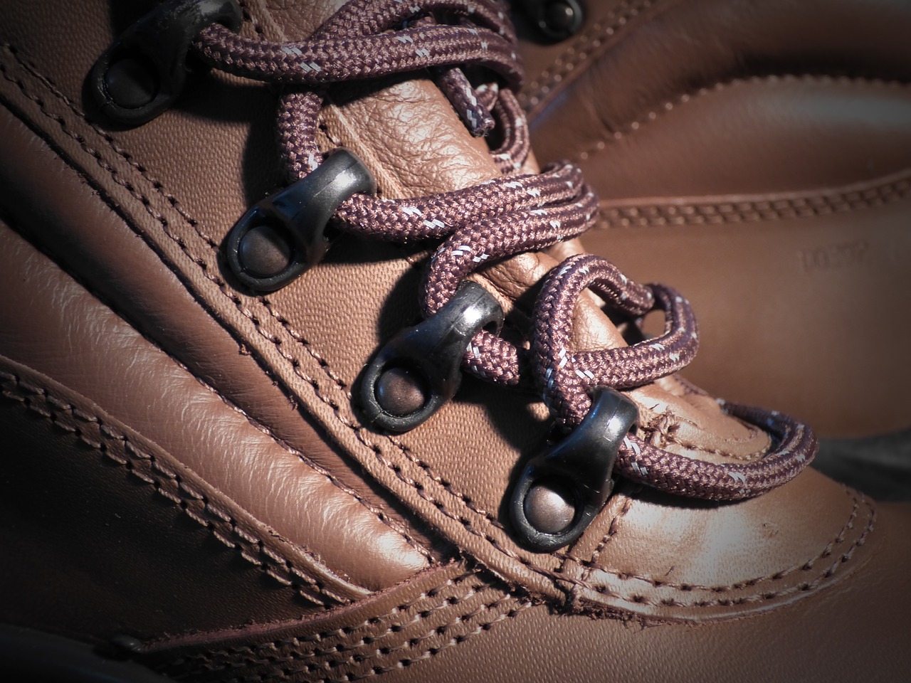 Image - buskin security shoes leather cords