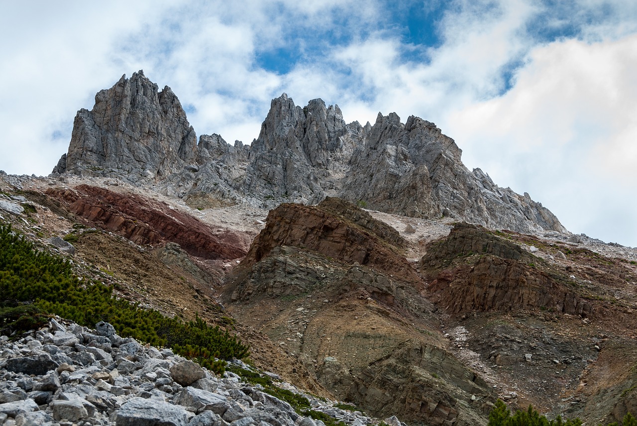 Image - mountains white horn bletterbach