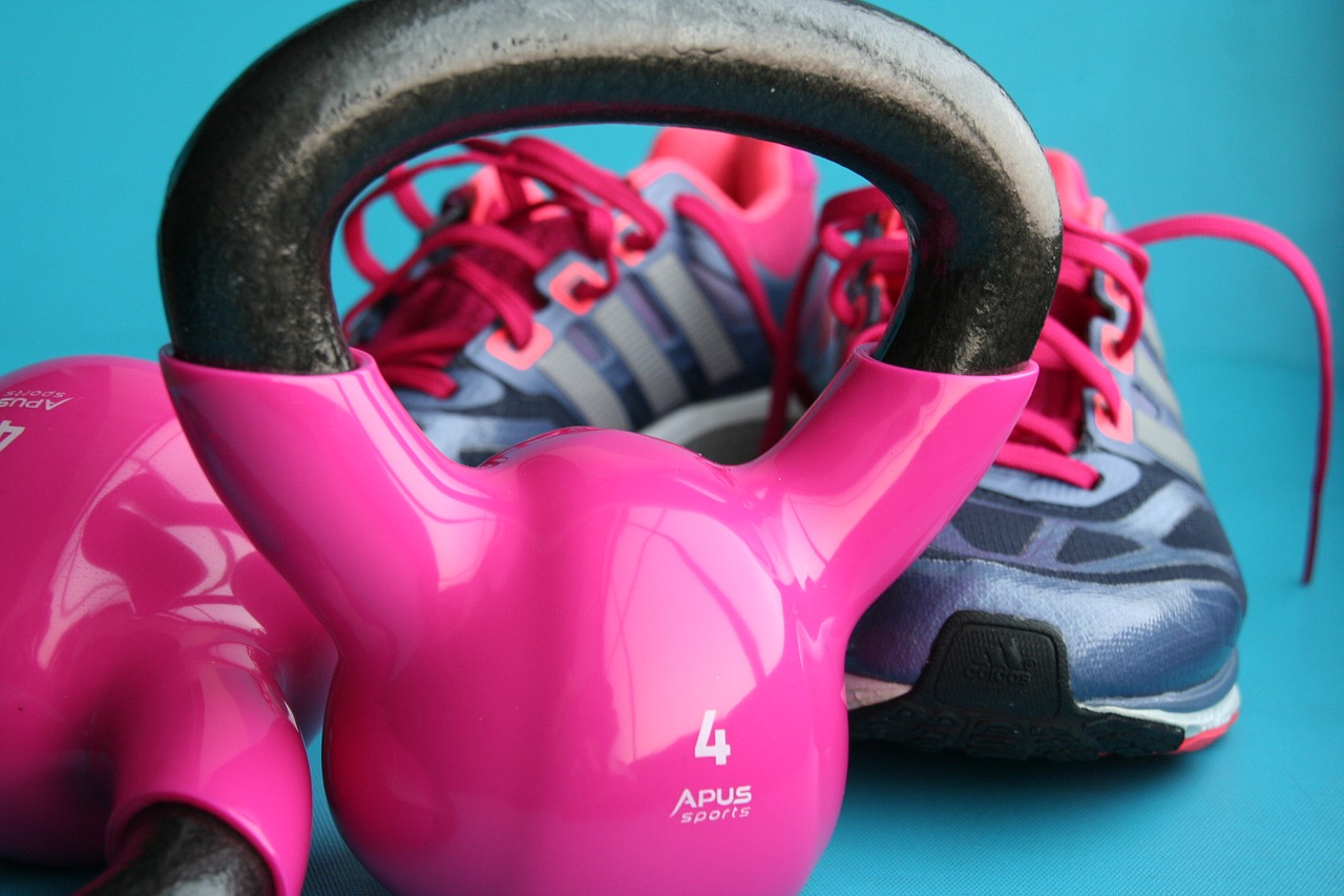 Image - fitness gym kettlebells weights