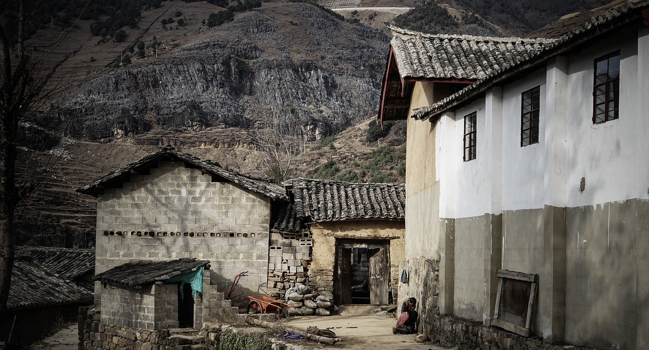 Image - mountain house home rural village