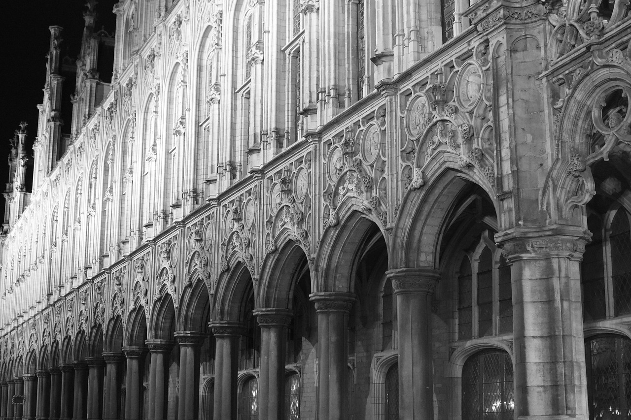 Image - gothic building mechelen town hall