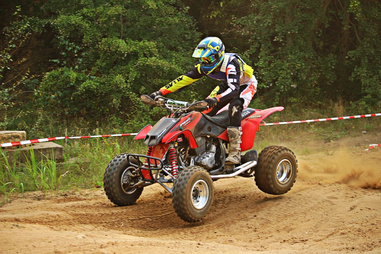 Image - quad jump motocross enduro atv