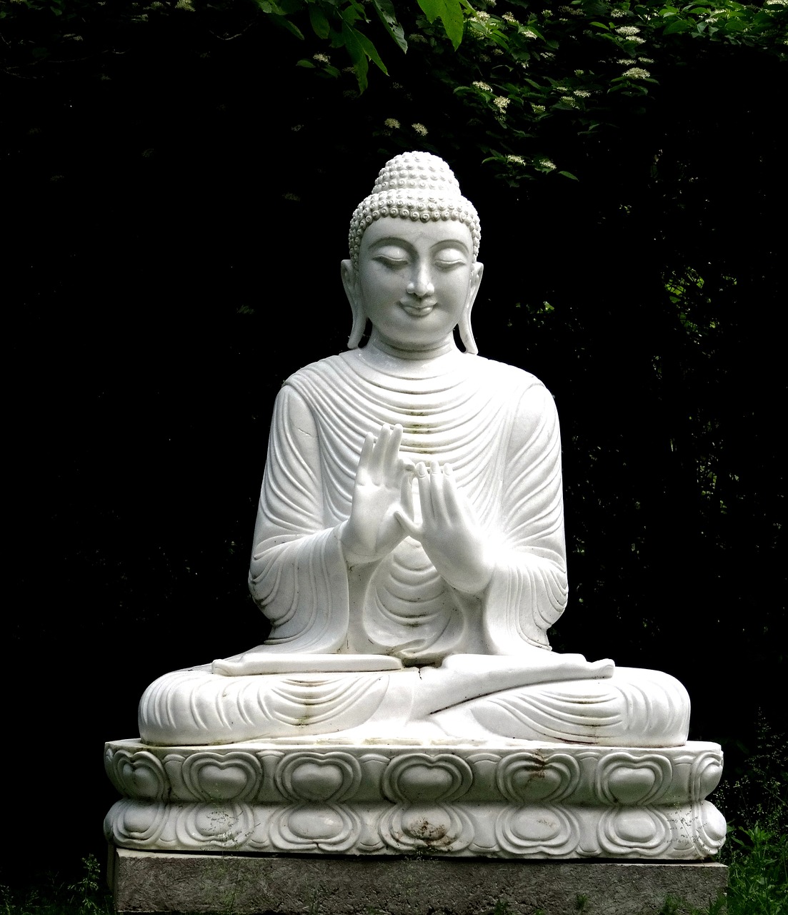 Image - buddha statue buddhism stone figure