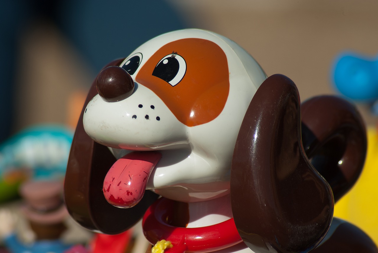 Image - toy dog flea market game play