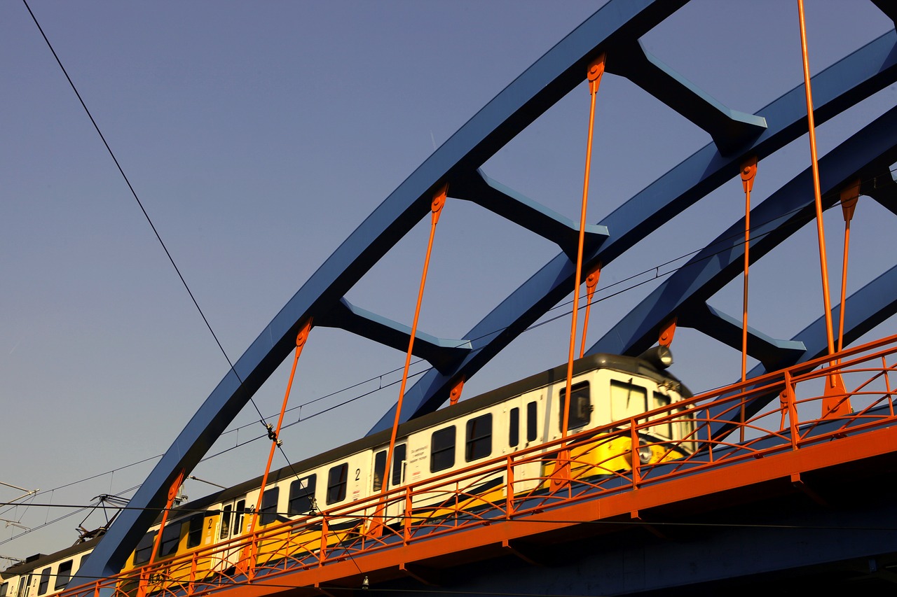 Image - railway the viaduct train