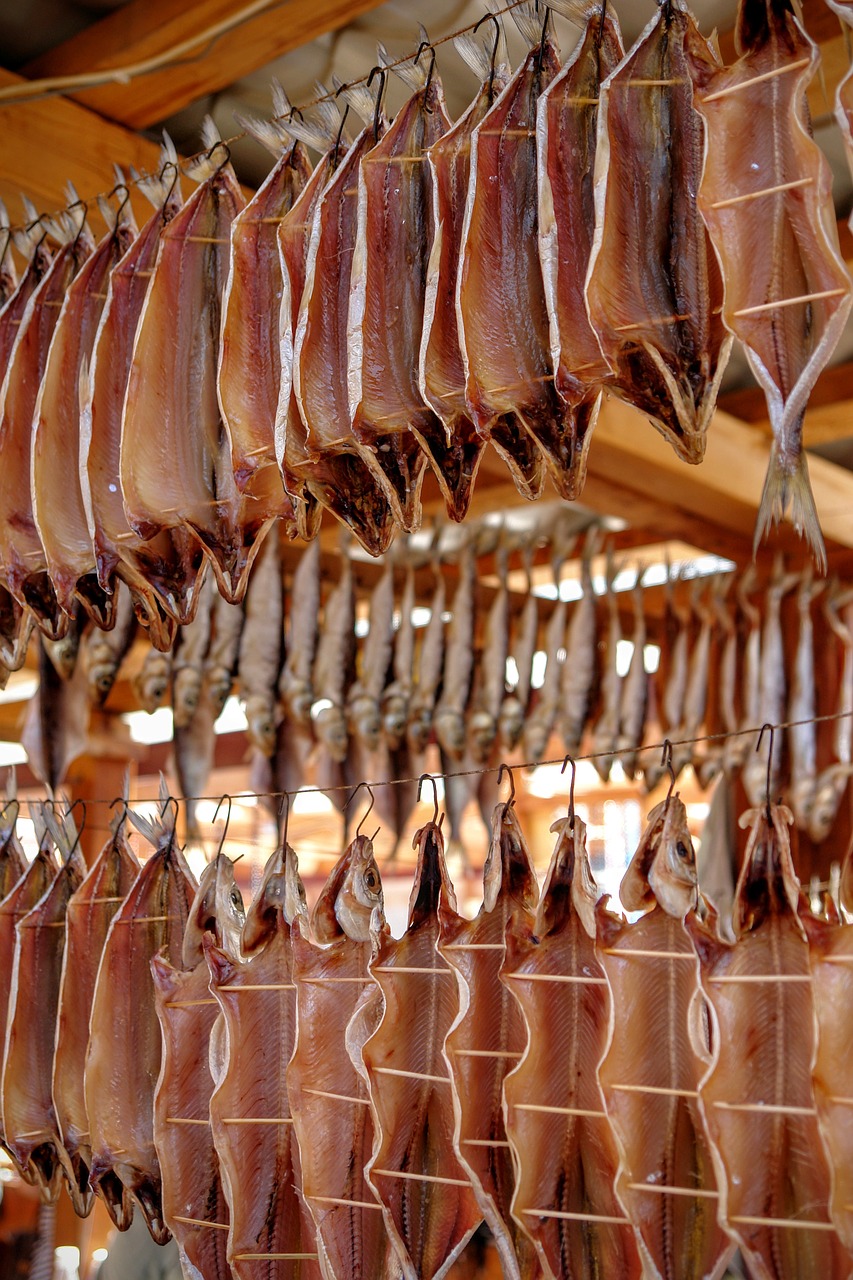 Image - dried fish omul baikalsee russia
