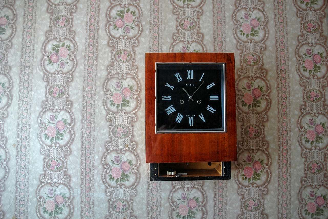 Image - still life clock retro wallpaper