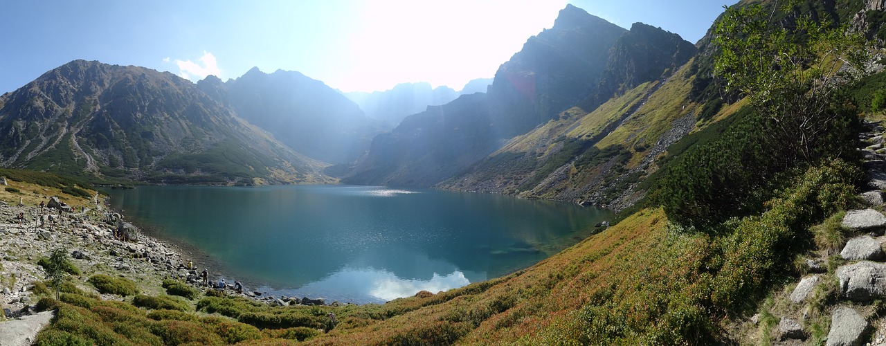 Image - poland mountains black pond tracked