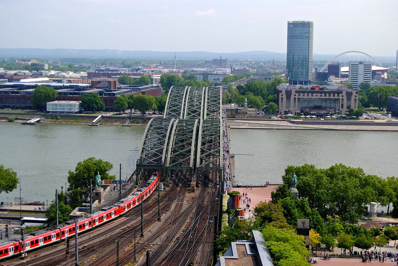 Image - view from dom cologne rheinbrücke