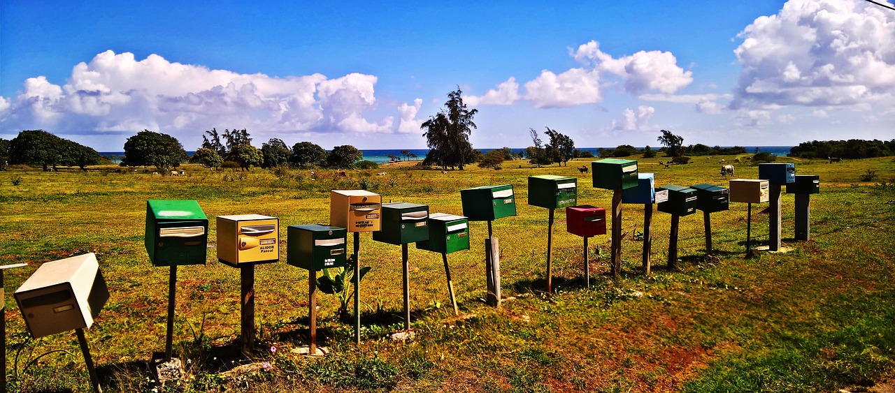 Image - mailbox post caribbean guadeloupe