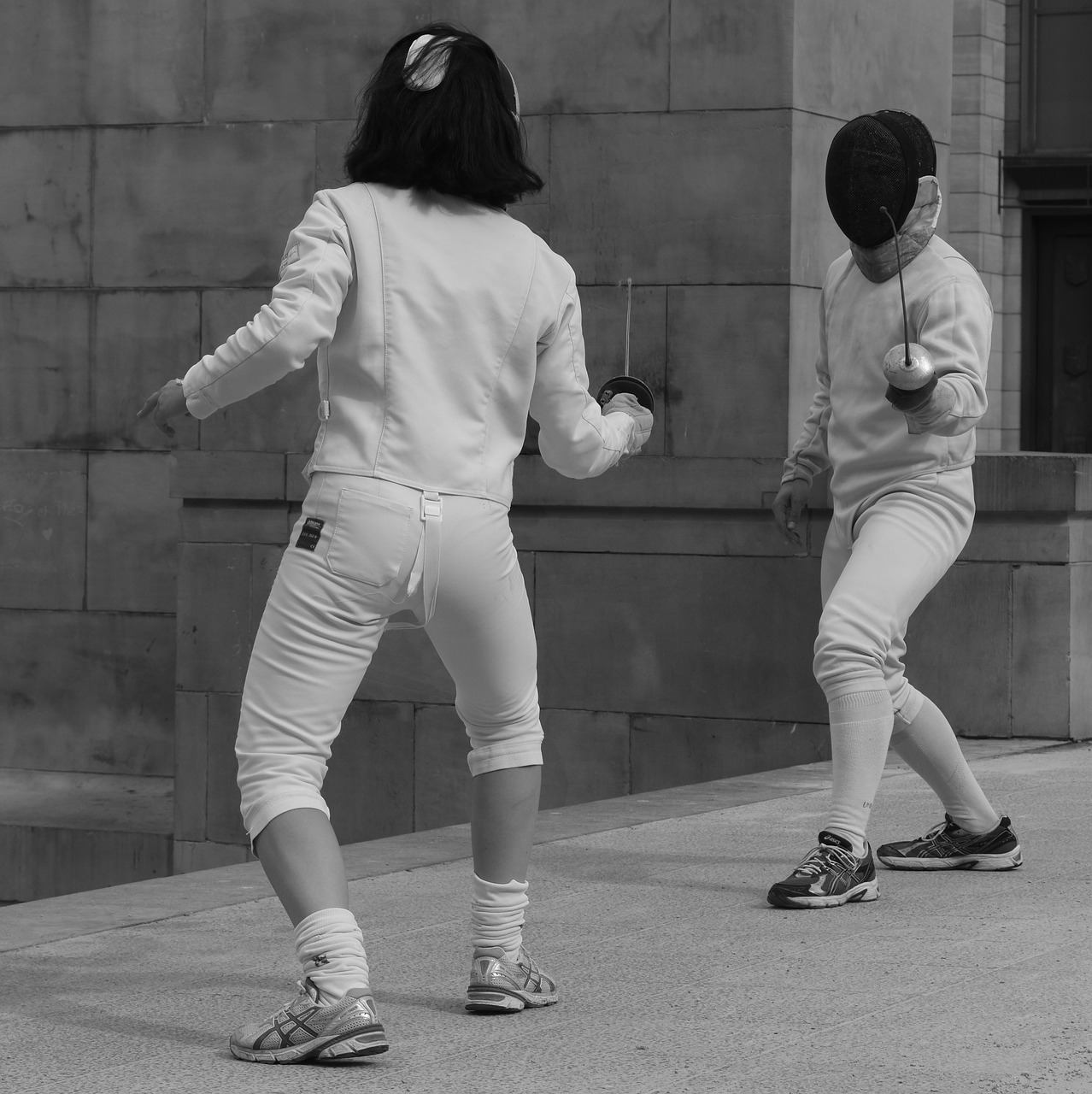 Image - fencing sports sword clothing