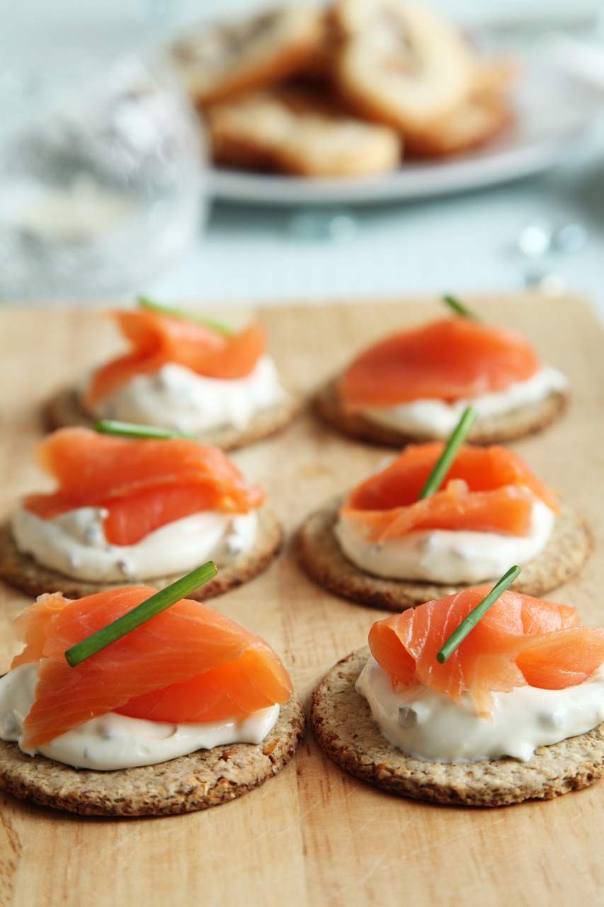 Image - appetizer canape canapes cheese
