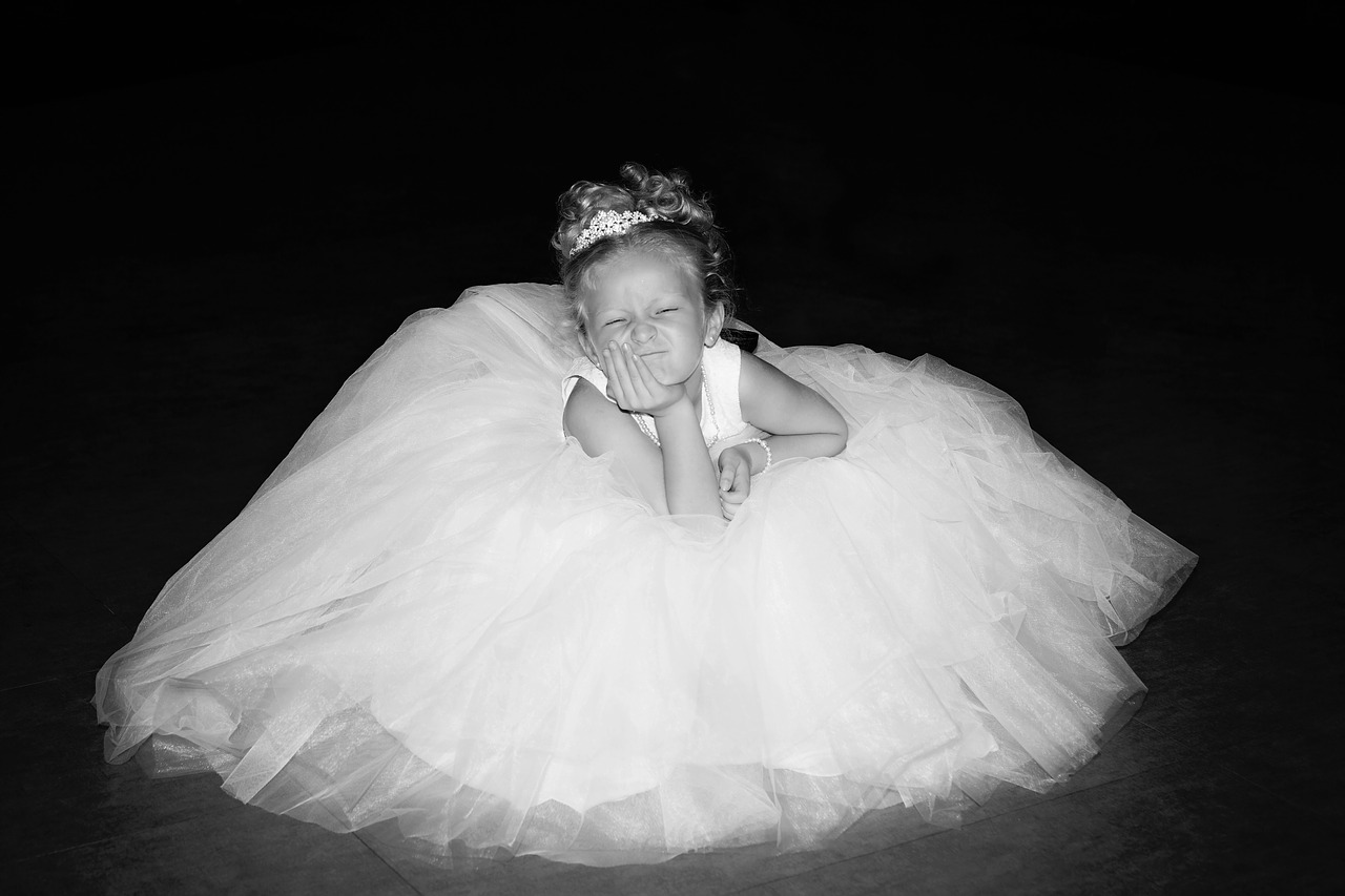 Image - wedding flower girl dress gown