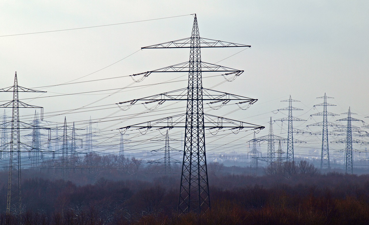 Image - energy current power poles