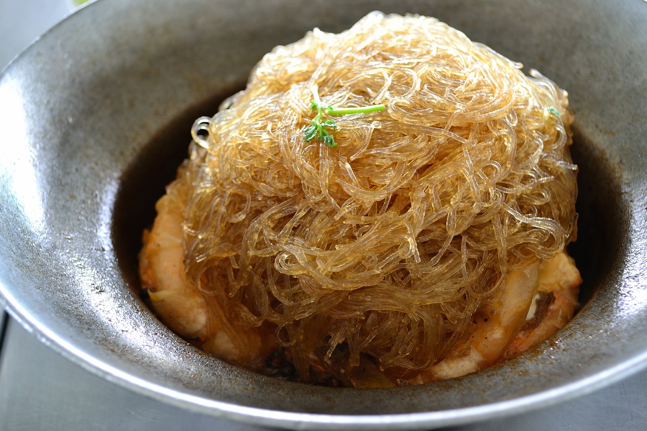 Image - shrimp vermicelli food shrimp