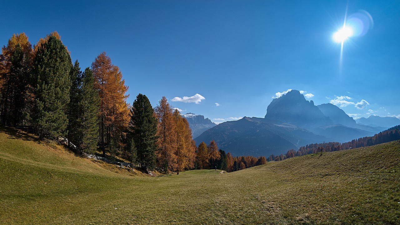 Image - autumn sassolungo italy south tyrol