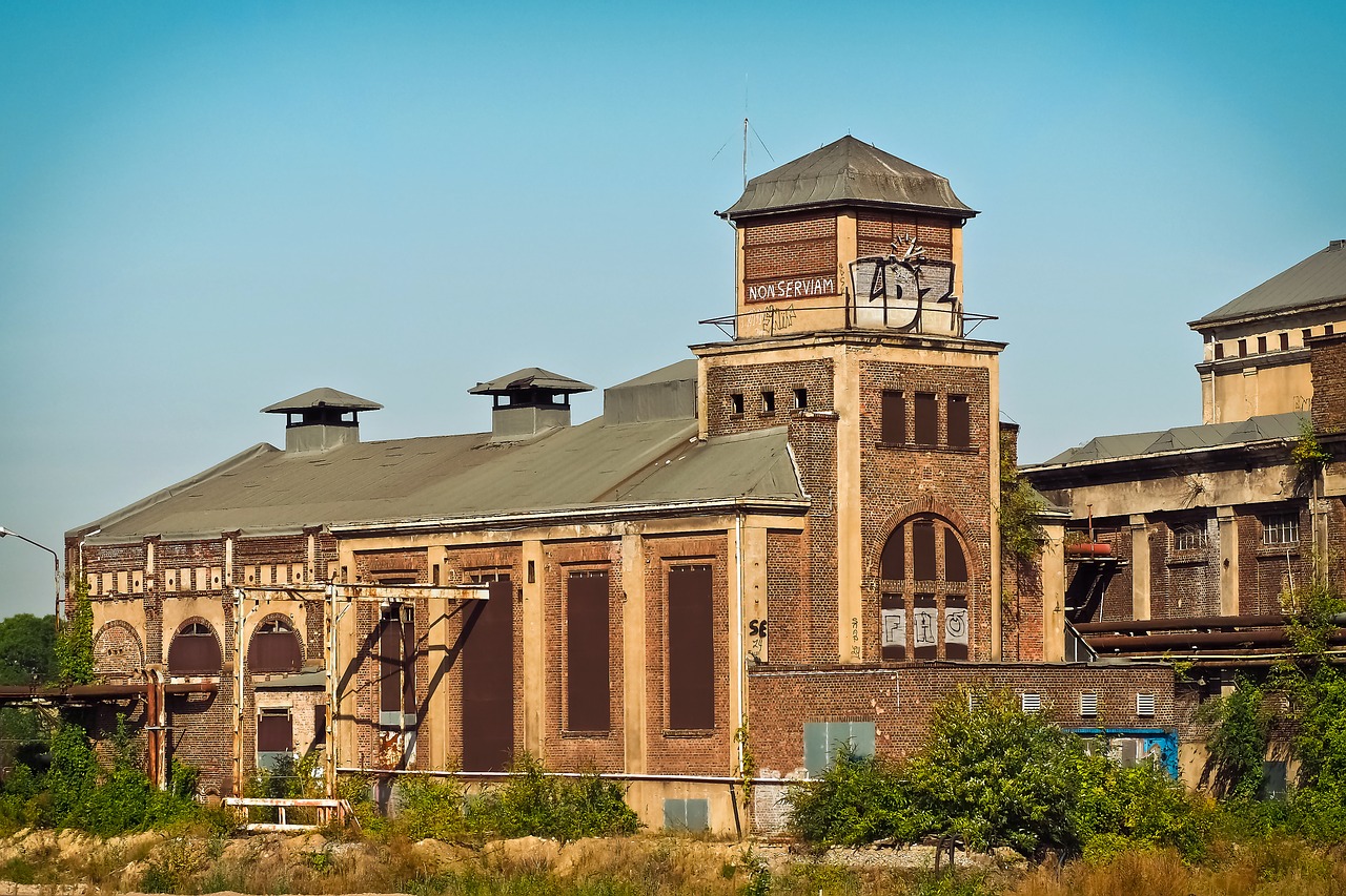 Image - architecture factory old factory