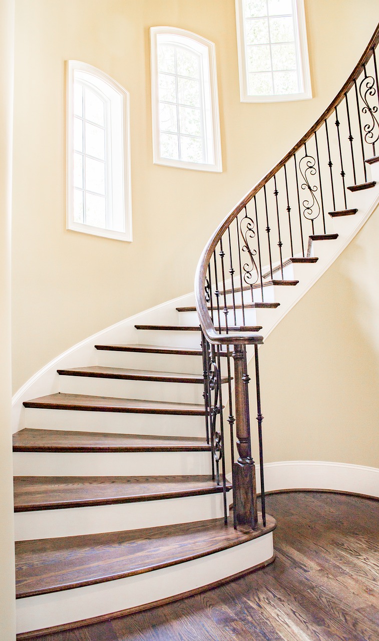 Image - luxury real estate stair winding