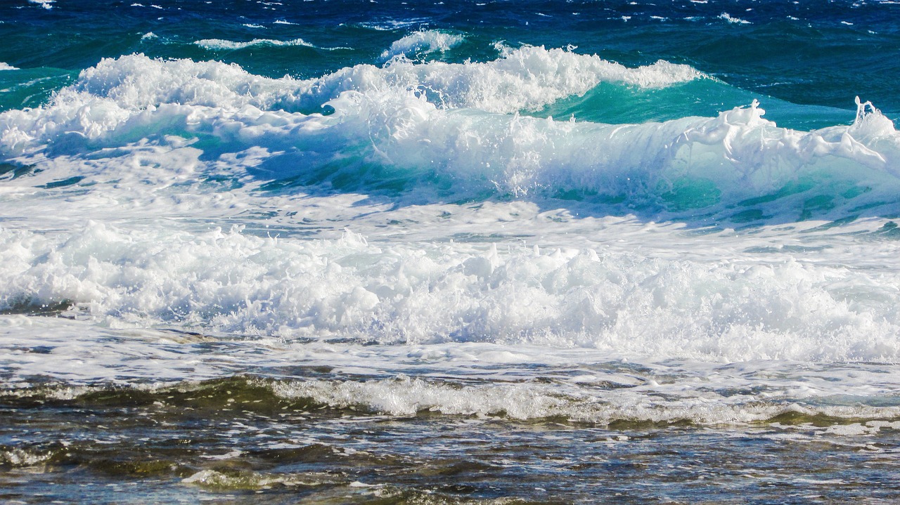 Image - wave bubbles foam spray energy