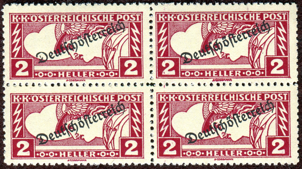 Image - stamp austria germany