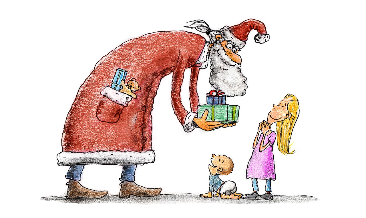 Image - nicholas children gifts christmas