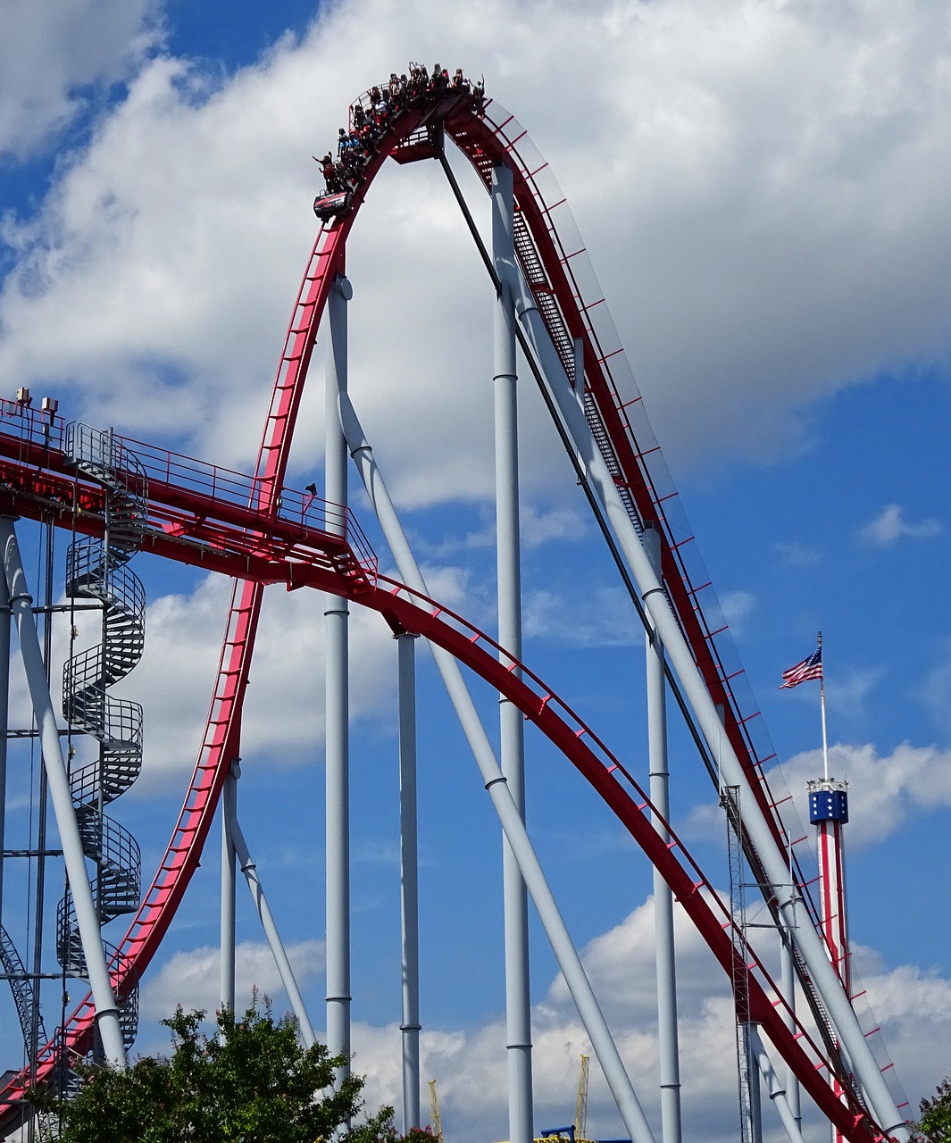 Image - carowinds roller coaster amusement