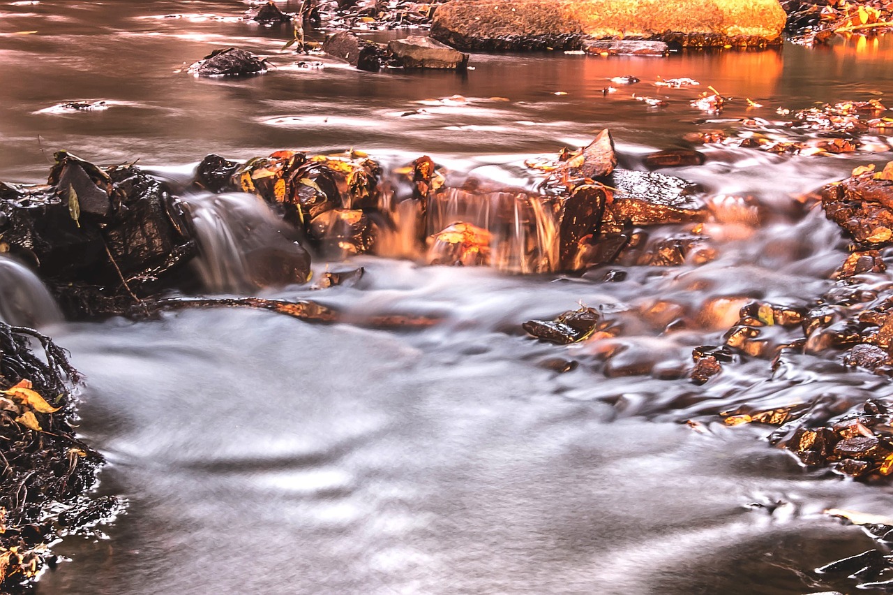 Image - river bach water flow idyllic