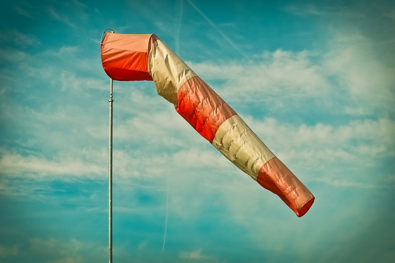 Image - air bag wind sock weather sky