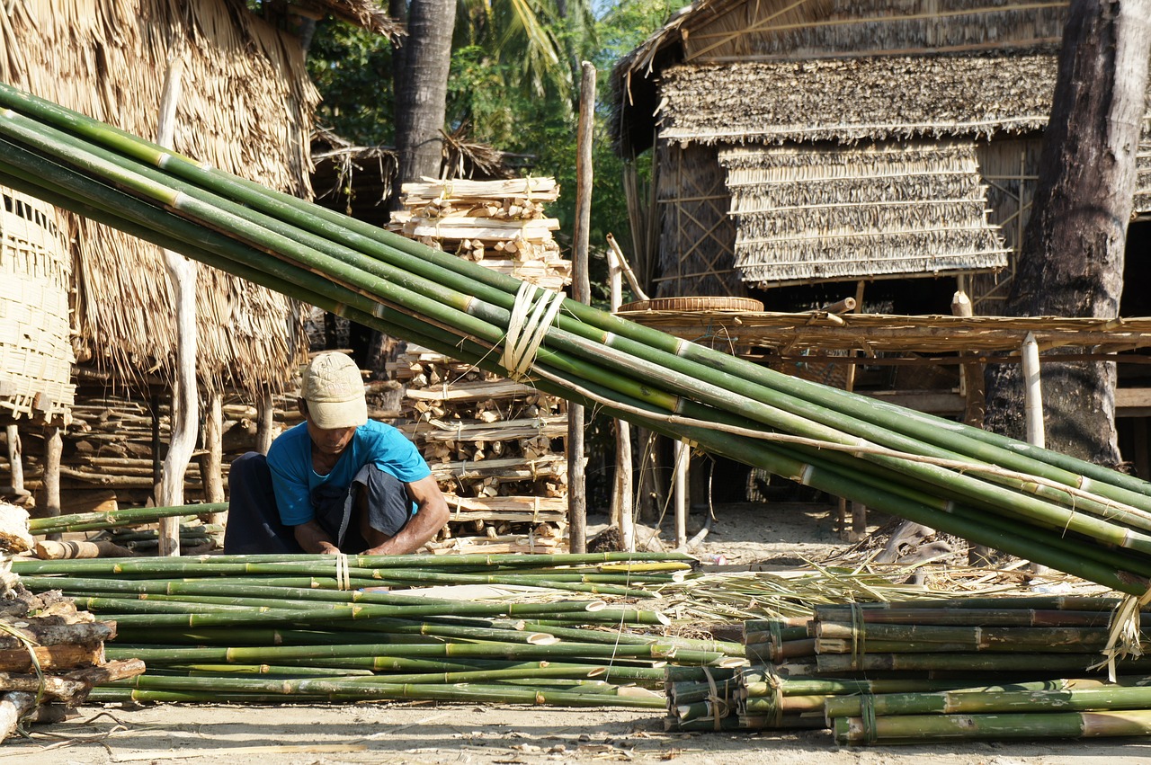 Image - bamboo factory bamboo cutters