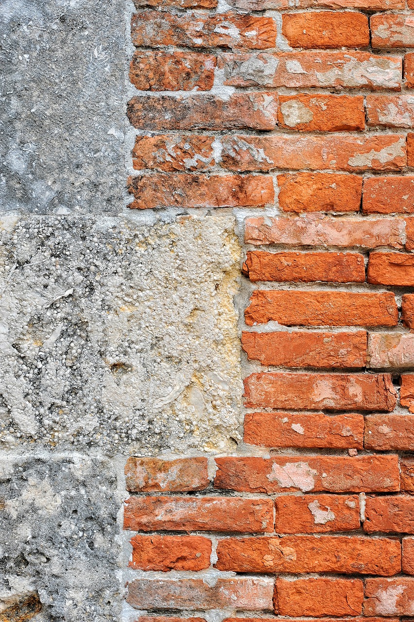 Image - wall stone bricks building plaster