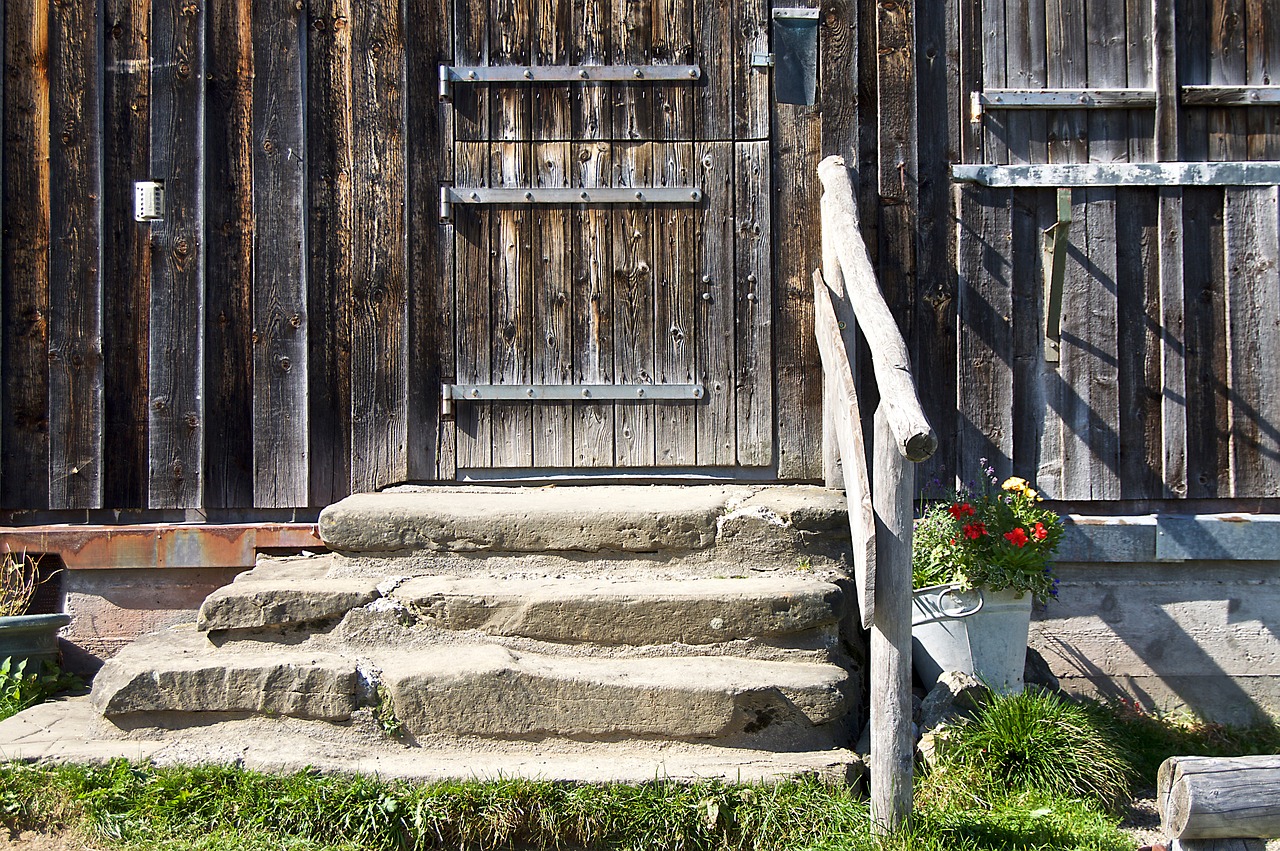 Image - hut rest allgäu hike planters