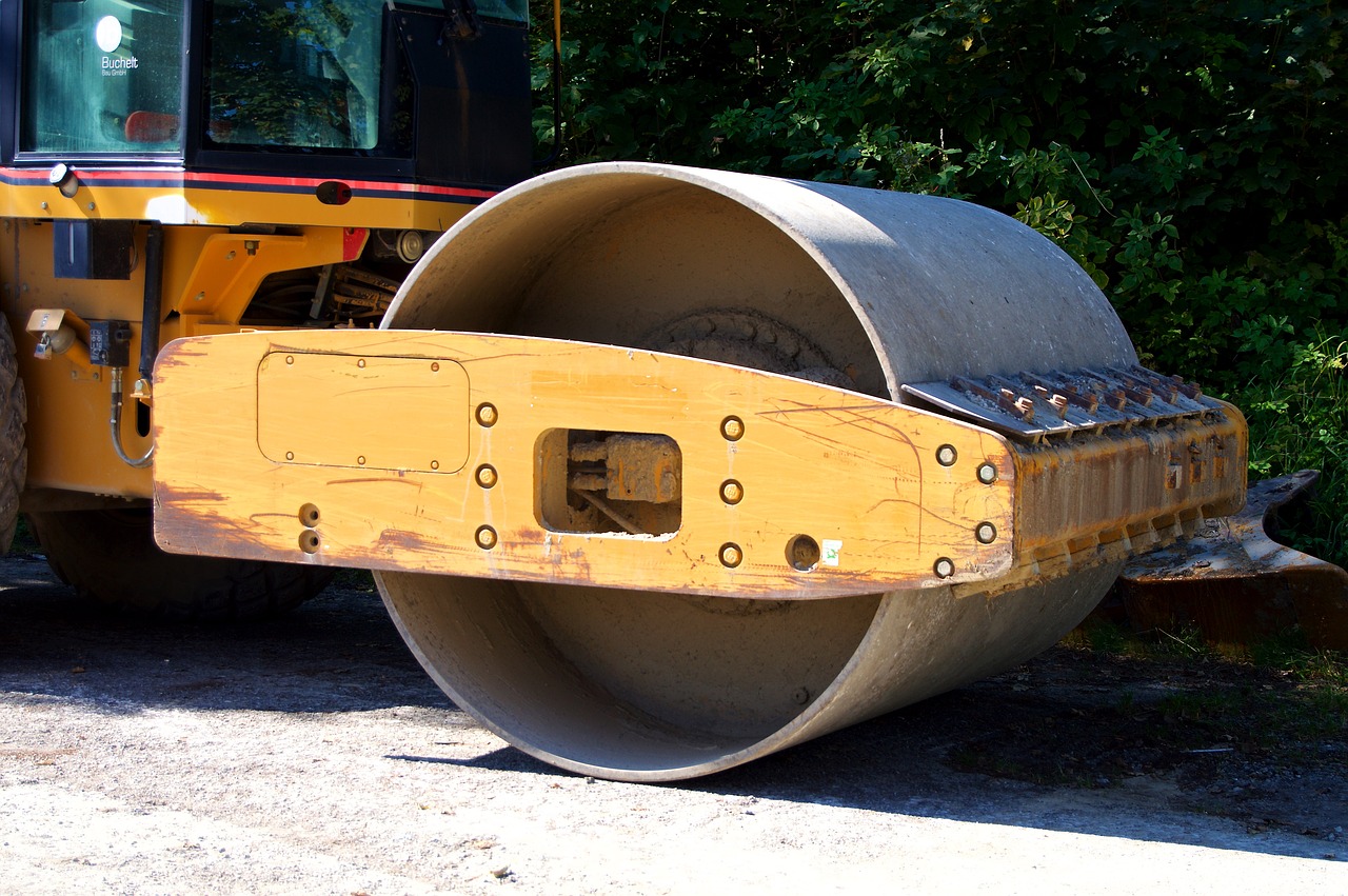 Image - roll road roller grader