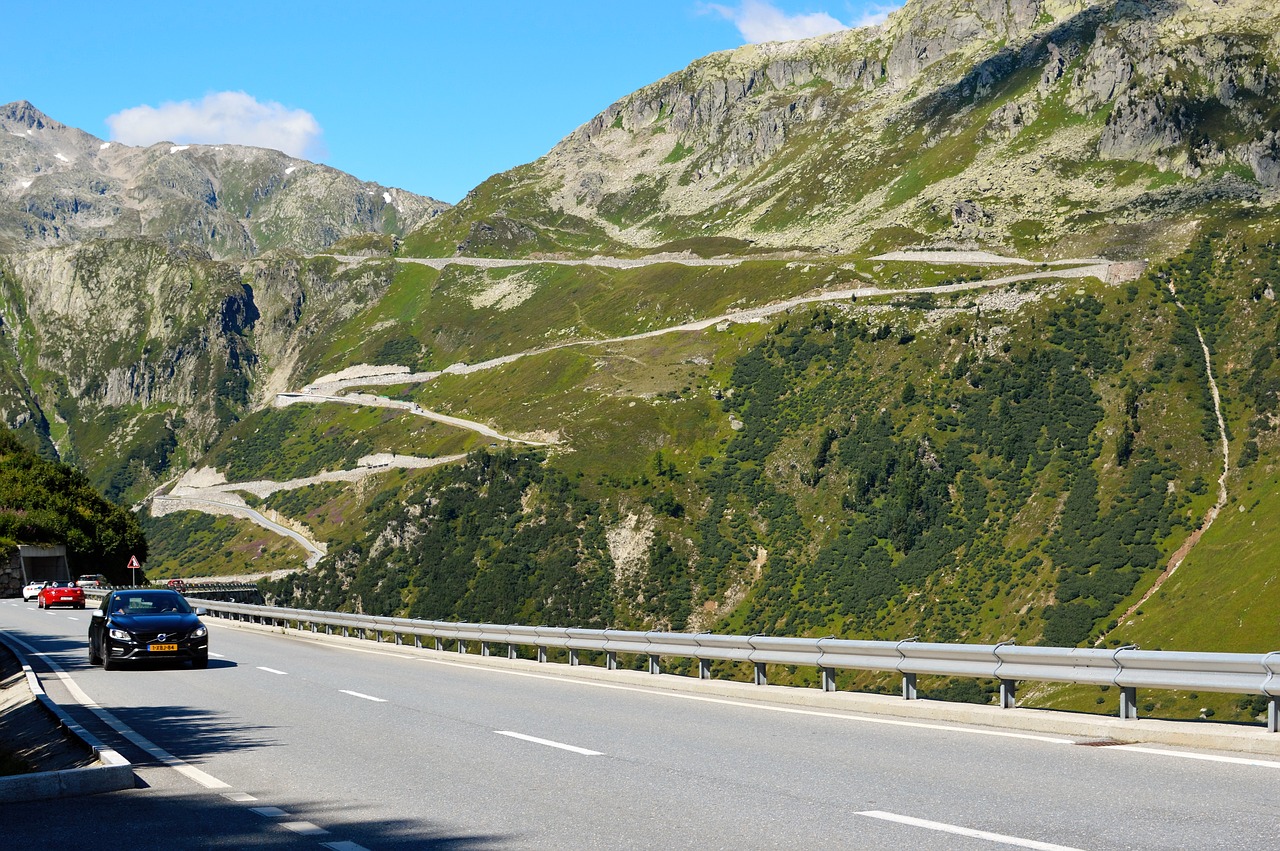 Image - furka pass pass alps travel