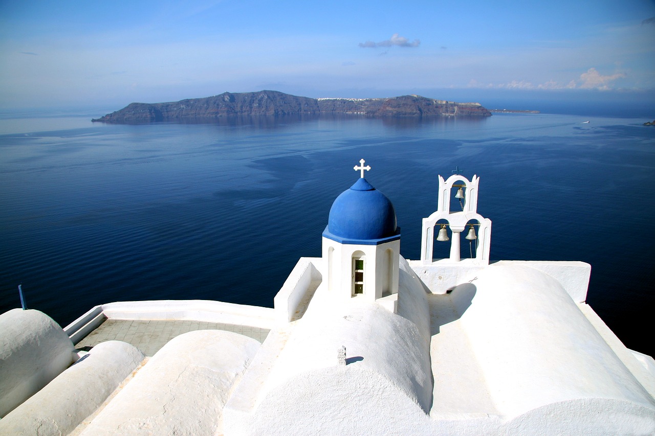 Image - santorini greek island caldera