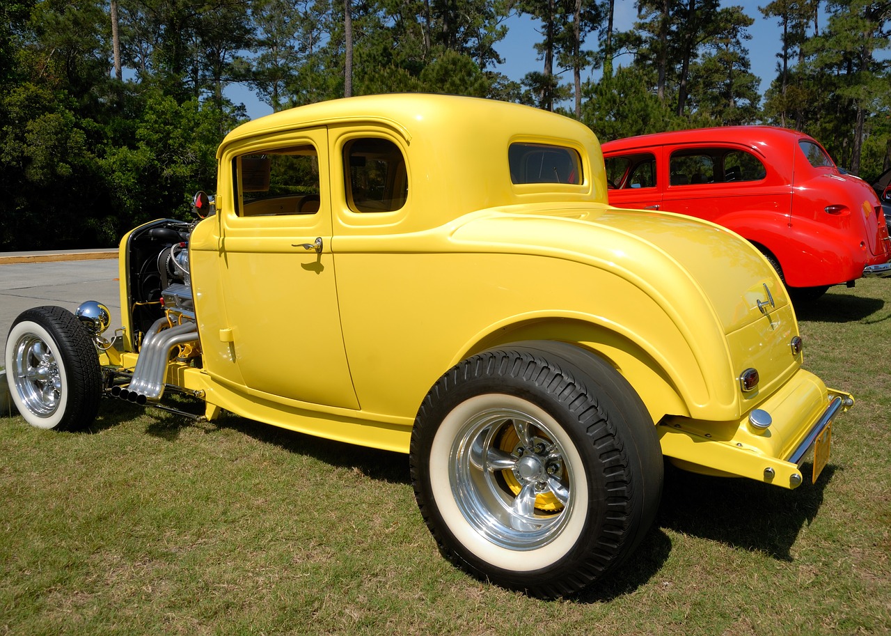 Image - hot rod car customized show