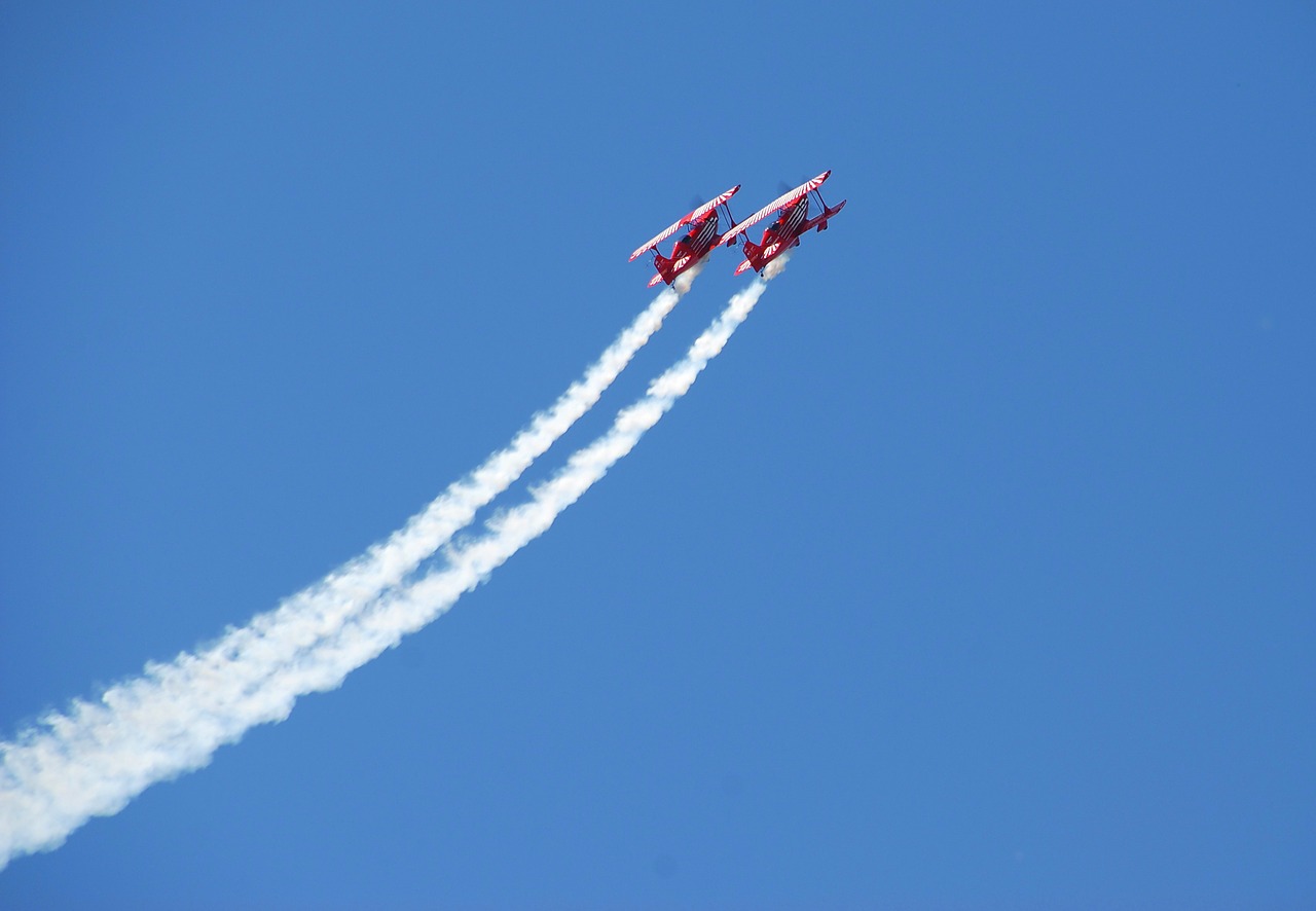 Image - stunt plane air show aviation show