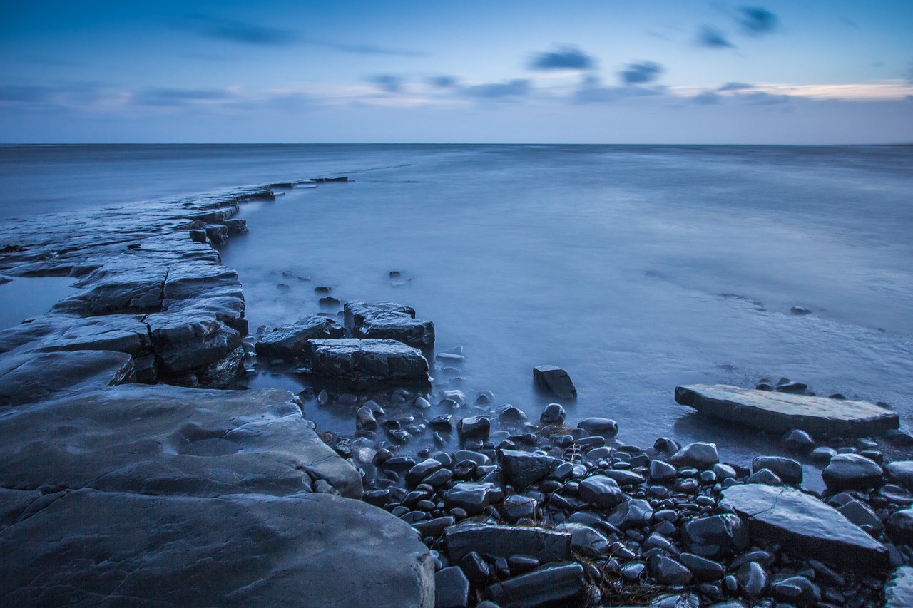 Image - kimmeridge bay sea reefs england