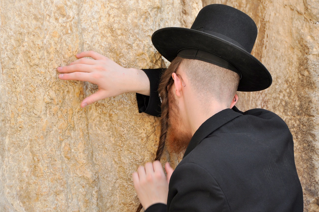 Image - wailing wall jerusalem pray jew