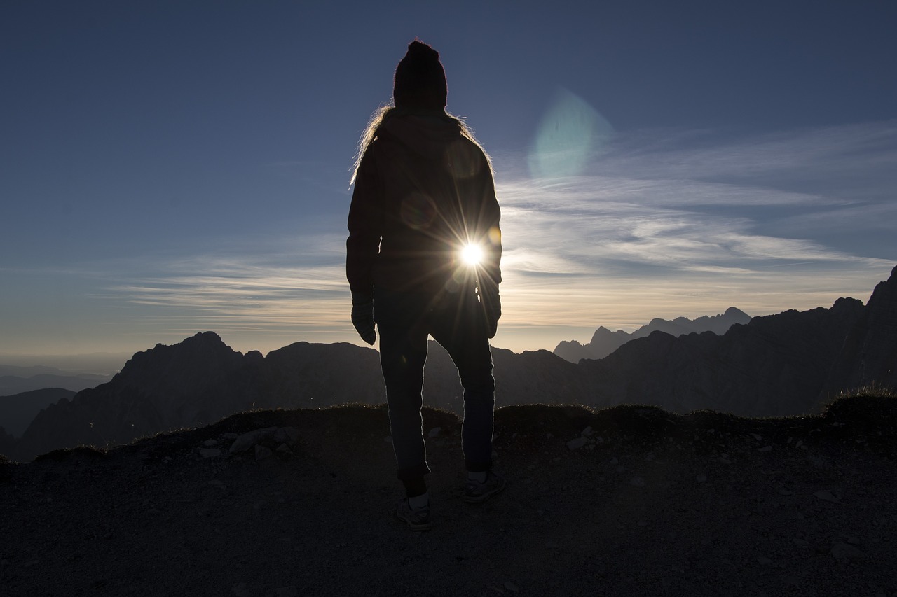 Image - sunrise slovenia hiking trekking