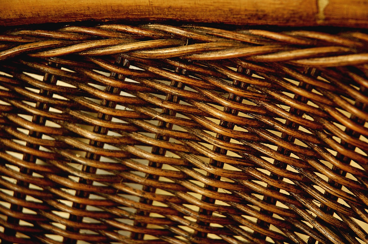 Image - background brown pattern wicker