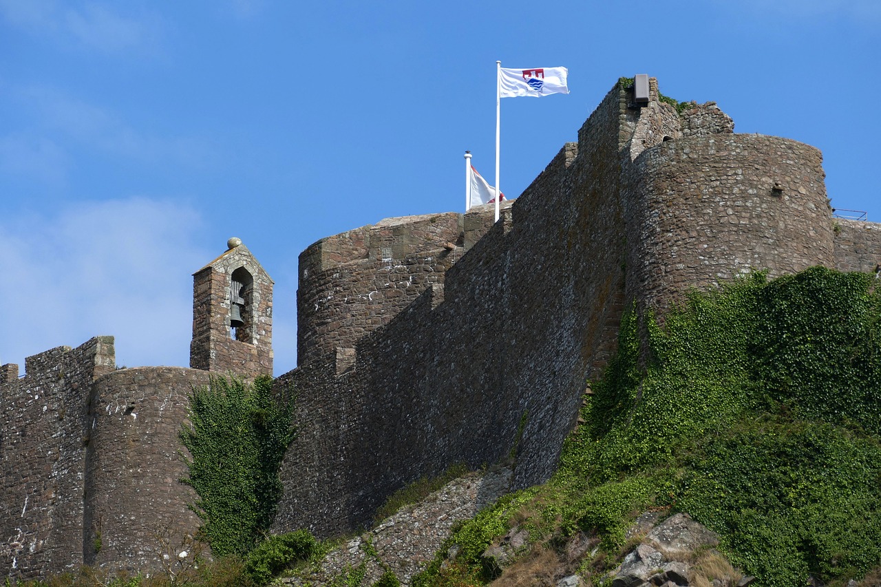 Image - jersey castle orgueil port