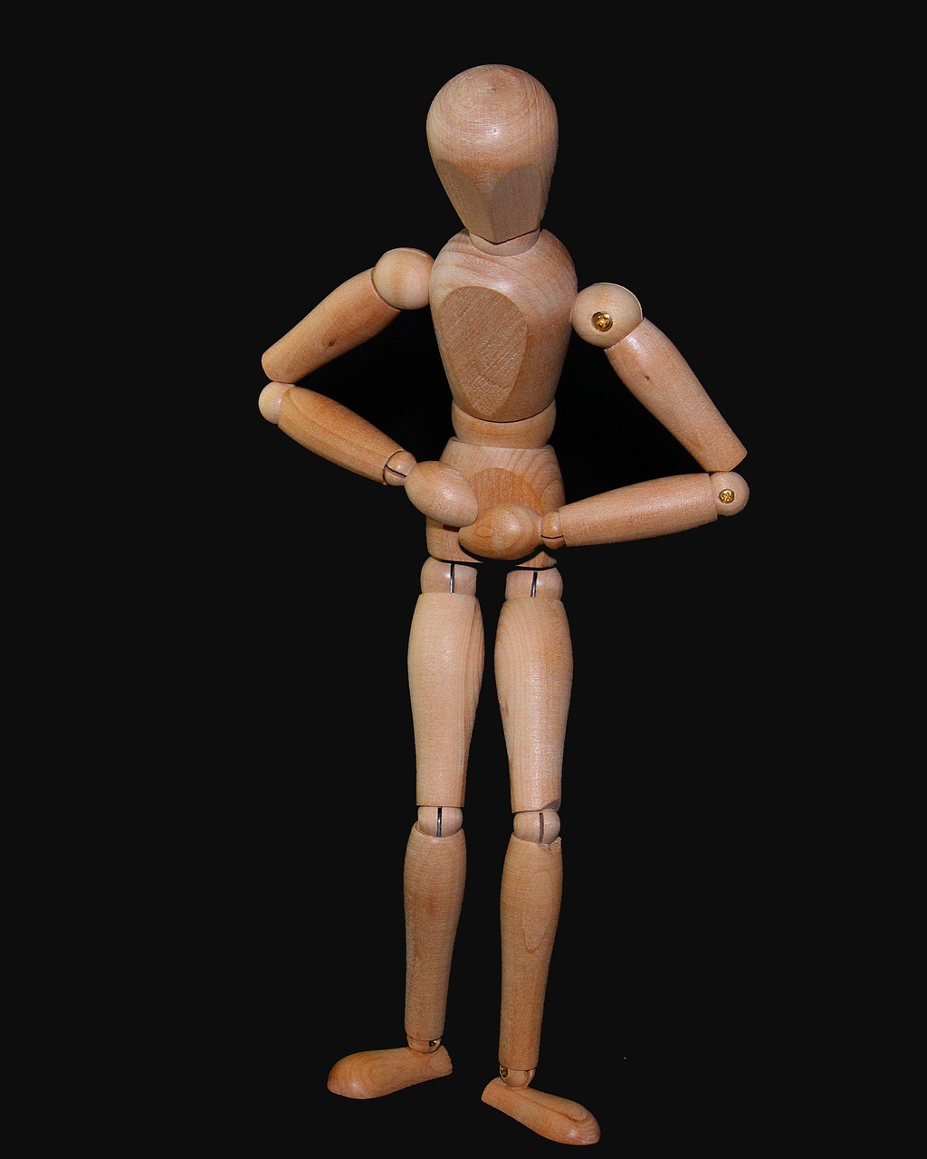 Image - figure man stand bellyache