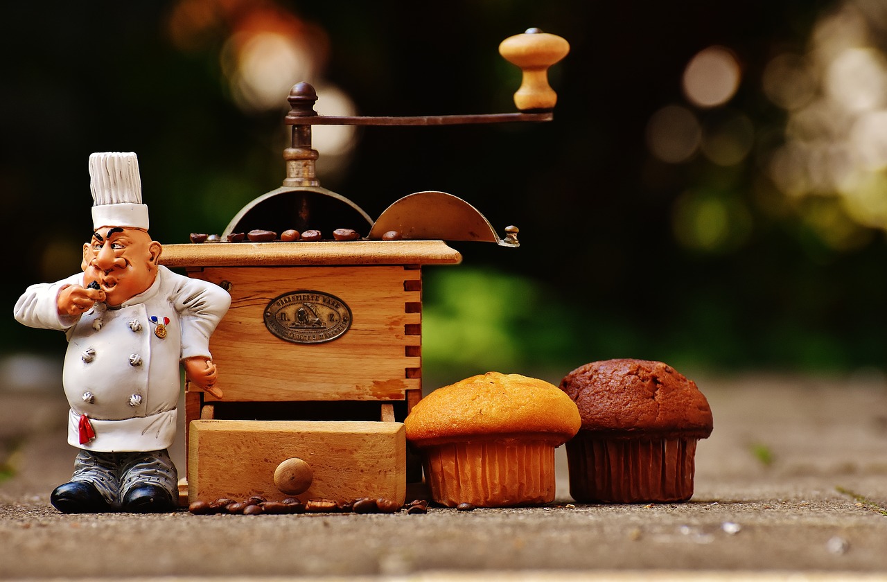 Image - grinder muffin baker figure cake